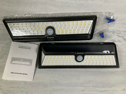 (2-pack) Solar Light, Motion Sensor, 3 Modes, 12 inch (6922756489399)